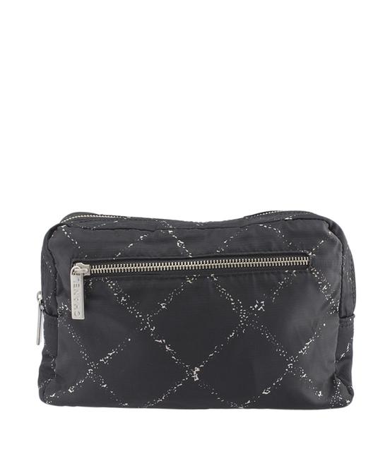 Chanel Cosmetic 158290 Black Nylon Hobo Bag 