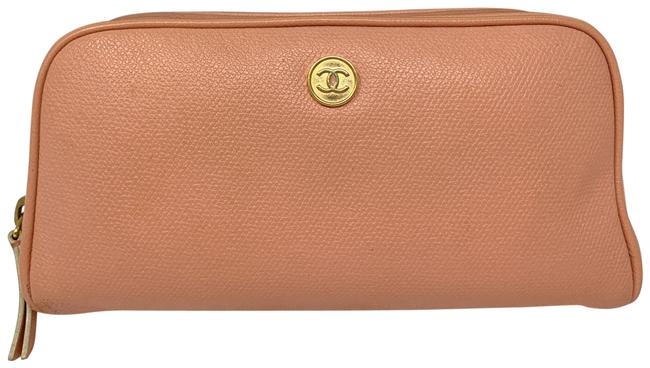 Chanel Cosmetic Pouch Clutch 