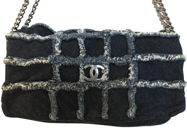 Chanel Handbag Blue Denim Hobo Bag 