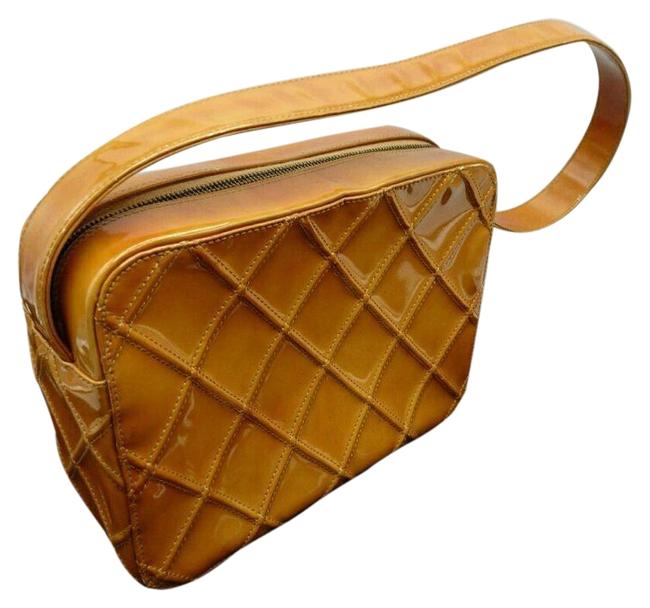 Chanel Handbag Caramel Camel Satchel 