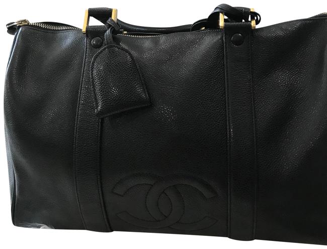 Chanel Handbag Handbag Black Caviar Hobo Bag 