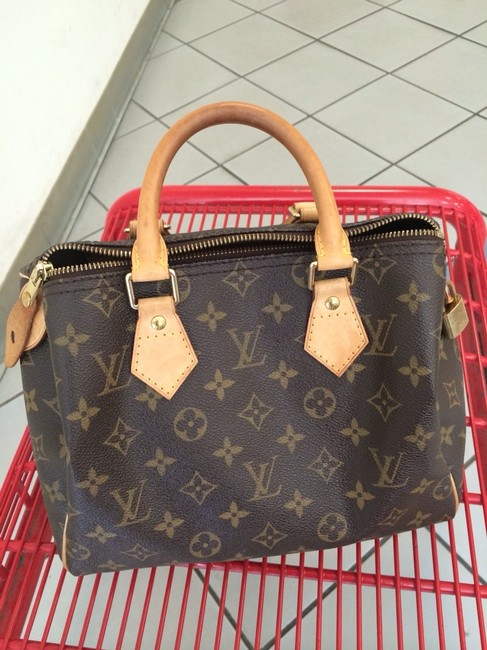Chanel Speedy Louis Vuitton 25 Monogram Brown Satchel 