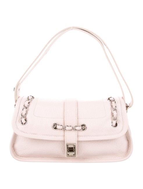 Chanel Mademoiselle Classic Flap Light Pink Leather Satchel 