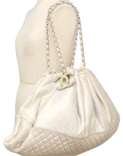 Chanel Mademoiselle Drawstring Xlarge Chain Hobo Bag 