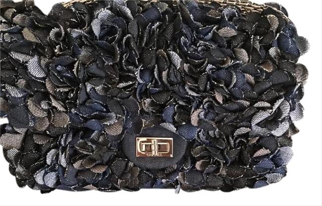 Chanel Medium Flapbag Blue Denim Satchel 