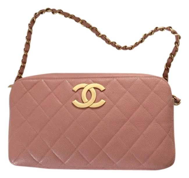 Chanel Peach Satchel 