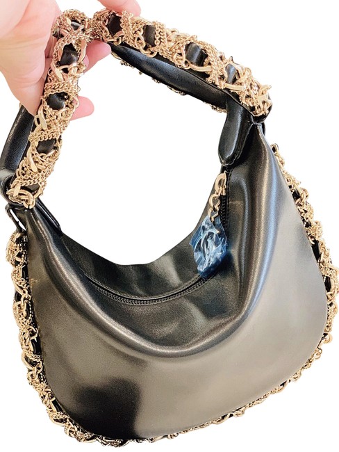 Chanel Timeless Limited Edition Black Leather Clutch 