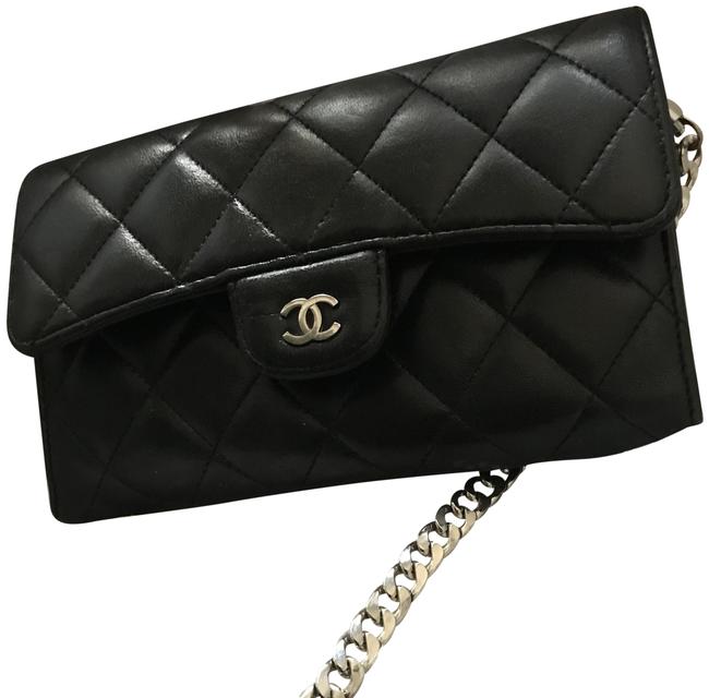 Chanel Wallet on Chain 15305227 Black Leather Hobo Bag 