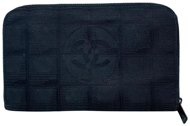 Chanel Zippy Wallet Canvas Clutch 