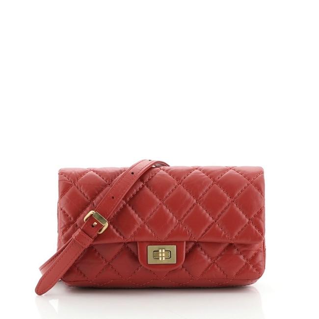 Chanel 255 Reissue Waist Reissue Quilted Aged Calfskin Shoulder Bag 