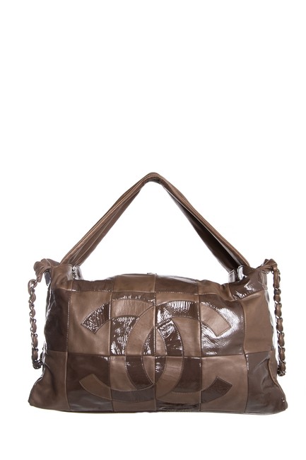 Chanel Brooklyn Handle Brown Shoulder Bag 