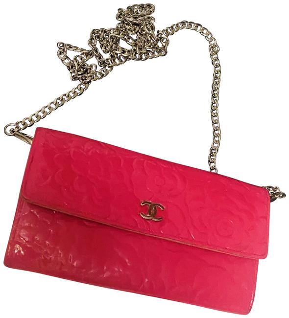 Chanel Cabas Camilla Pink Lambskin Leather Shoulder Bag 