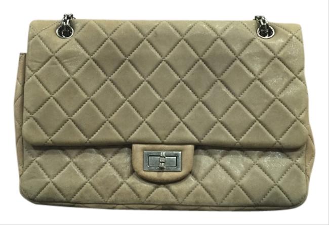Chanel Camel Leather Shoulder Bag 