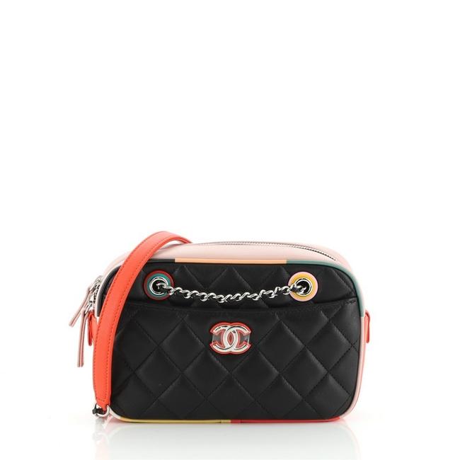 Chanel Camera Cuba Quilted Lambskin Small Shoulder Bag 