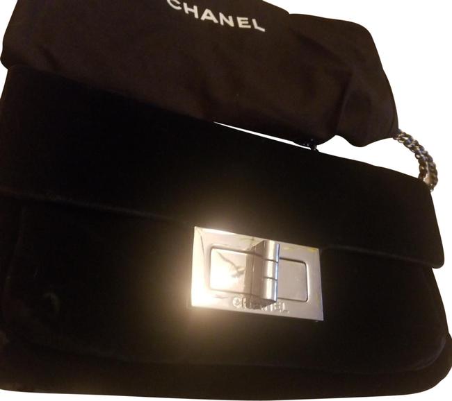 Chanel Cc Vintage Purse Velvet Shoulder Bag 