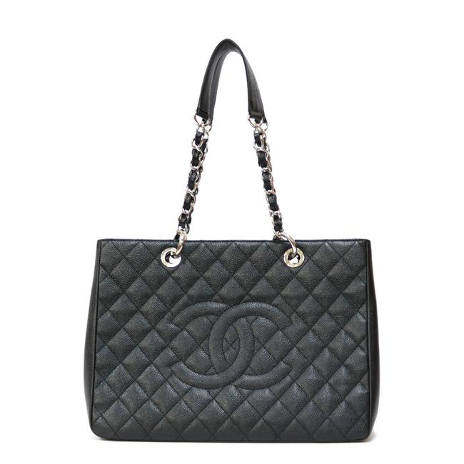 Chanel Chain Ladies Men Black Shoulder Bag 