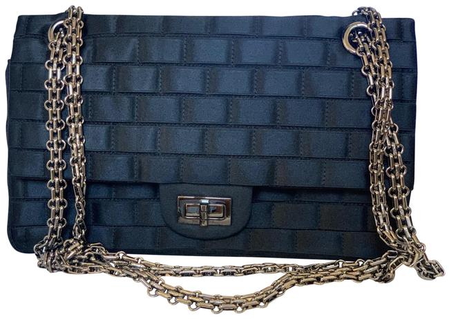 Chanel Classic Flap 255 Reissue Reissue 225 Double Satin Shoulder Bag 