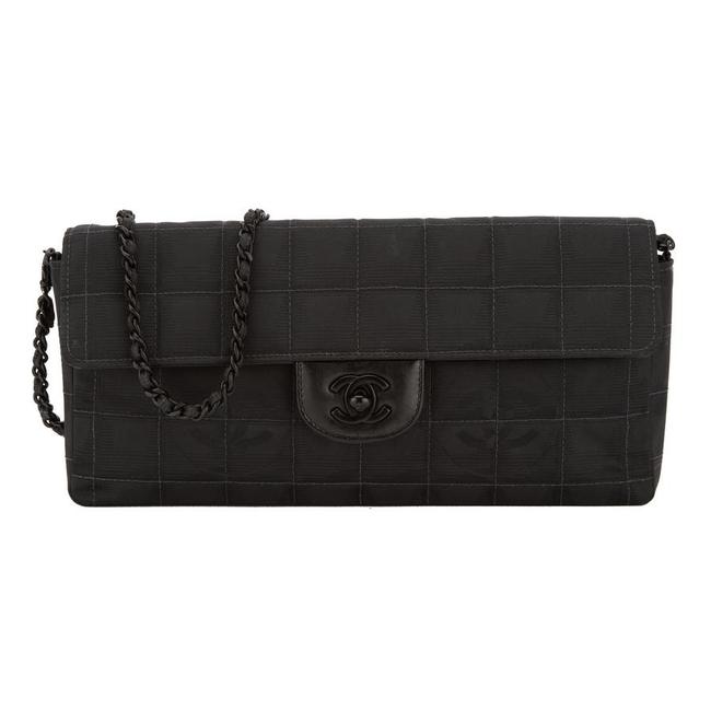 Chanel Classic Flap So Chocolate Travel Black Shoulder Bag 