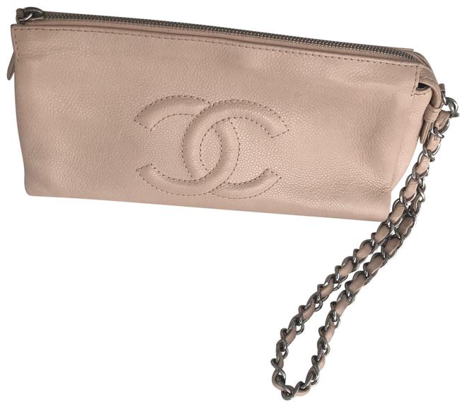 Chanel Clutch Beige Shoulder Bag 