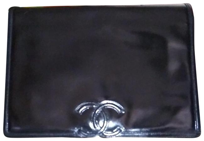 Chanel Clutch Vintage Bag Clutch Black Leather Shoulder Bag 