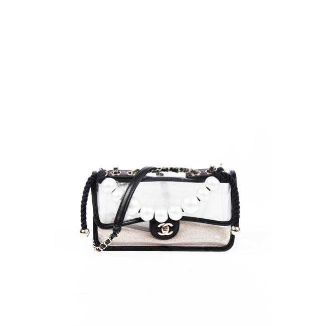 Chanel Flap The Sea Leather Plastic Shoulder Bag 