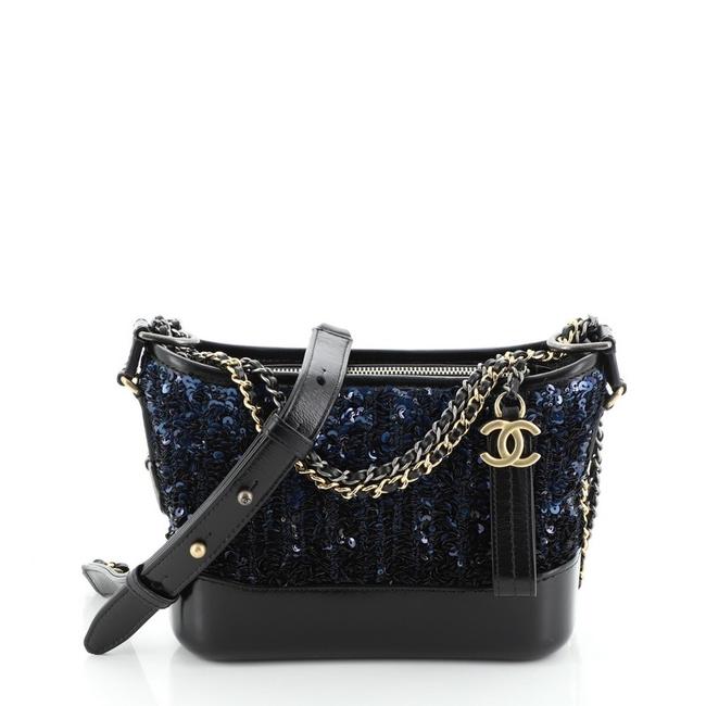 Chanel Gabrielle Hobo Sequins Small Shoulder Bag 