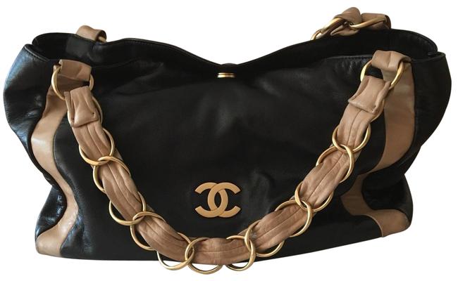 Chanel Lamb Satchel Gold Hardware Shoulder Bag 
