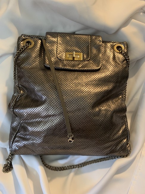 Chanel Metal Leather Shoulder Bag 