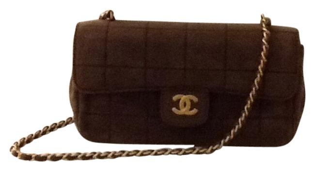 Chanel Mini Classic Brown Shoulder Bag 