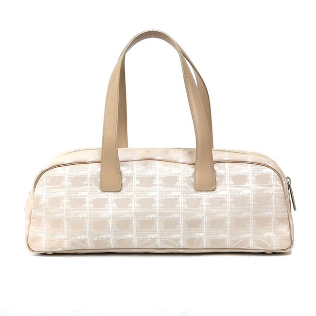Chanel New Travel Ladies Men Beige Shoulder Bag 