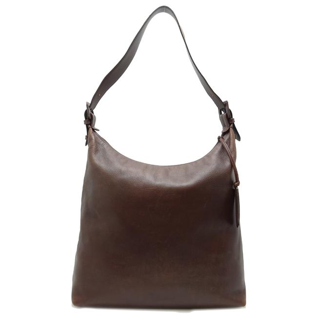 Chanel One Ladies Dh57193 Brown Leather Shoulder Bag 