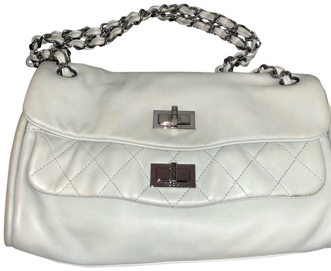 Chanel Pastel Light Green Lambskin Leather Shoulder Bag 