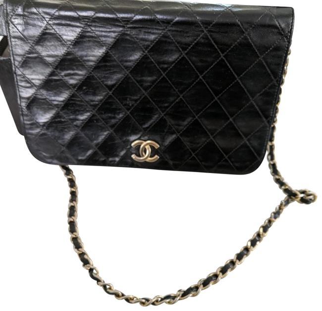Chanel Quilted Black Shoulder Bag 