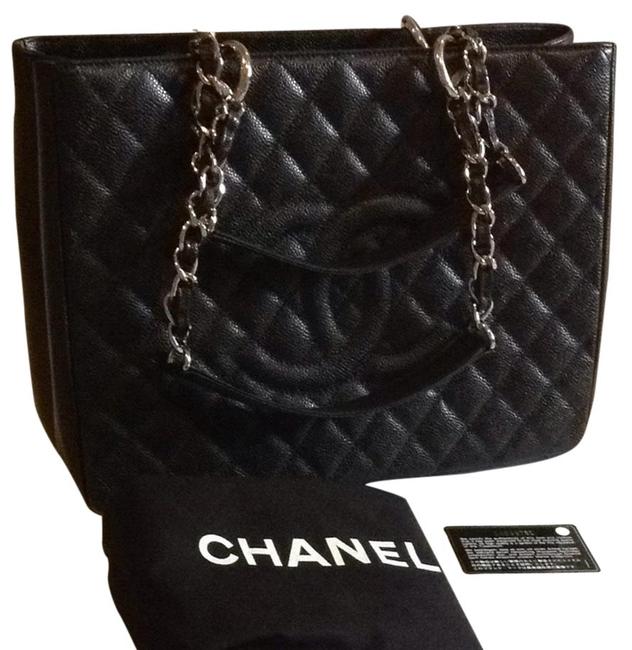 Chanel Shopping Tote Shoulder Bag 