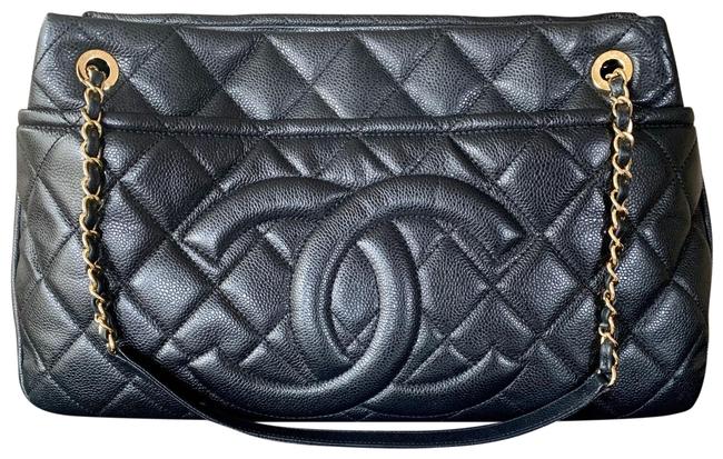 Chanel Timeless Tote Black Shoulder Bag 