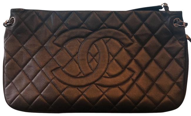 Chanel Tote Leather Caviar Shoulder Bag 
