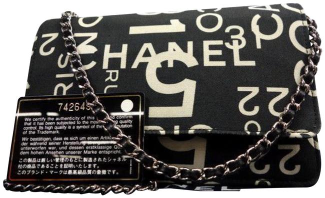 Chanel Wallet on Chain No 5 Flap 235612 Black Leather Shoulder Bag 