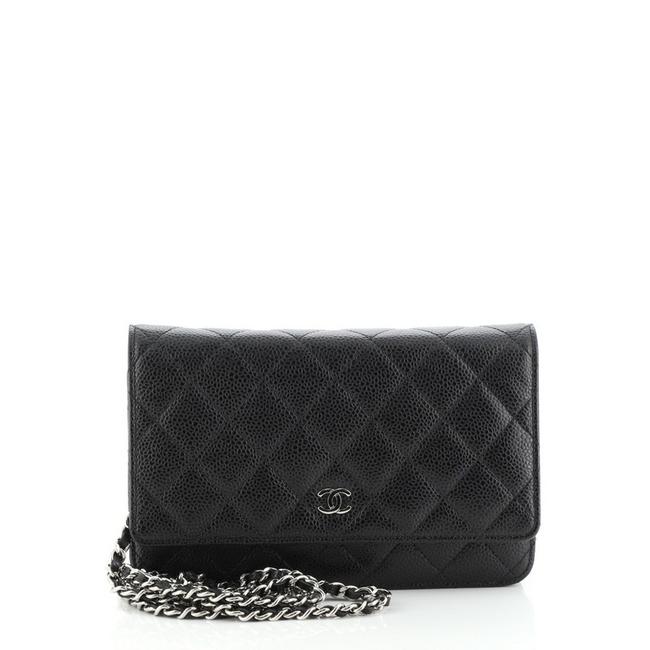 Chanel Wallet on Chain Quilted Caviar Shoulder Bag 