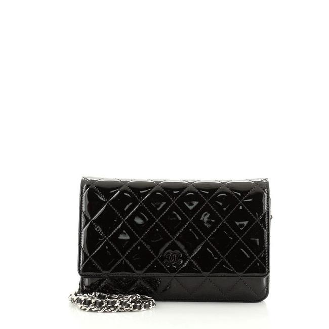 Chanel Wallet on Chain Quilted Patent Shoulder Bag 
