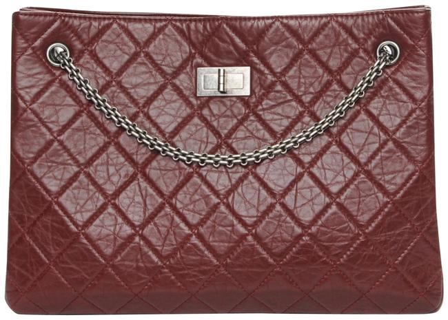 Chanel 2.55 Reissue Reissue Bordeaux Calfskin Leather Tote