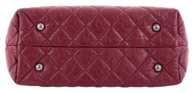 Chanel 2.55 Reissue Quilted Aged Calfskin Large Red Leather Tote
