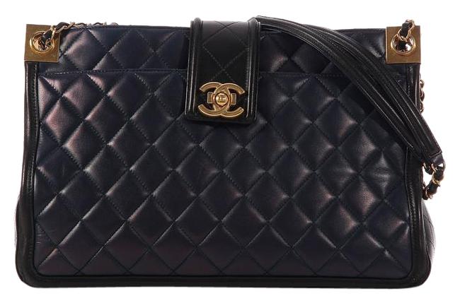 Chanel And Black Two tone Tote