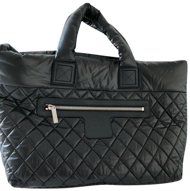 Chanel Bag Cocoon Medium Black Nylon Tote