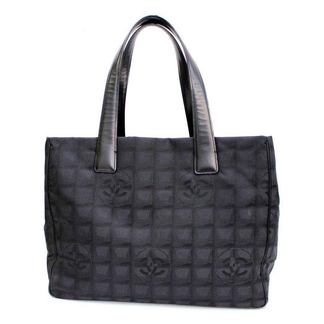 Chanel Bag Shoulder 10694310 Black New Travel Line Tote