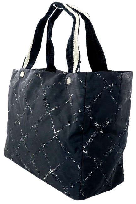 Chanel Bag Travel Line Mm Womens Nylon Tote