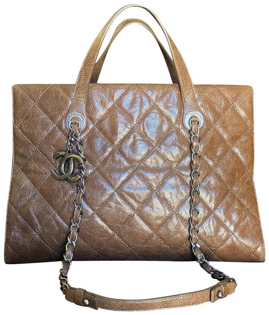 Chanel Brown Caviar Tote