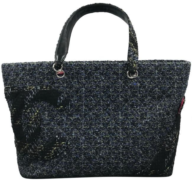 Chanel Camdon Rue Multicolor Tweed Tote
