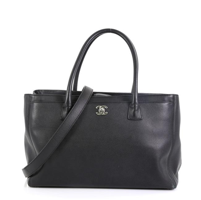 Chanel Cerf Executive Leather Medium Tote