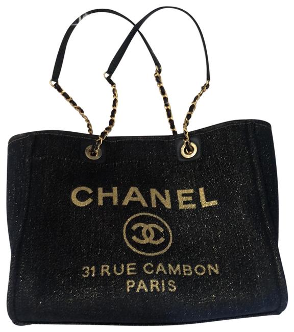 Chanel Deauville Small 2019 Fall Black Tote