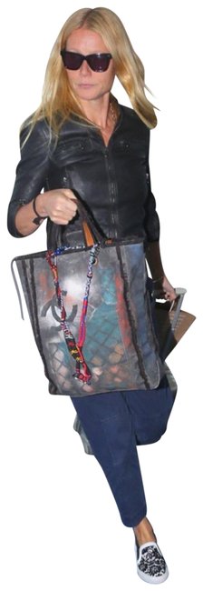 Chanel Boy Art School Oh My Canvas Graffiti Tote